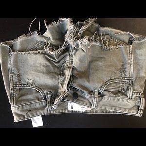 Army Green Midrise Shorts